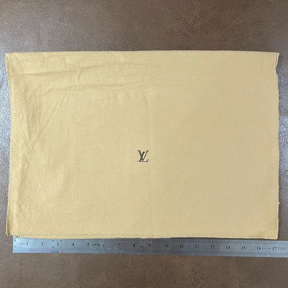 Authentic Louis Vuitton Vintage Dust Bag - 17in x 24in